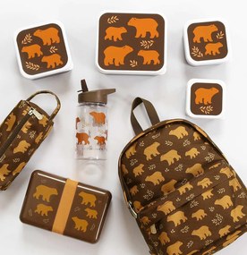 A Little Lovely Company - set di quattro scatole merenda - orsi