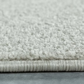 Tappeto rotondo grigio e crema ø 200 cm Ata - Ayyildiz Carpets