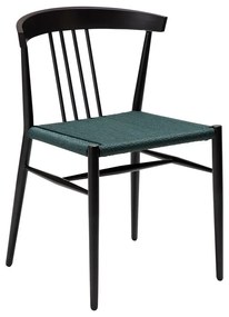 Sedia da pranzo nero-turchese Sava - DAN-FORM Denmark