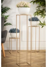 Portafiori 100x24 cm beige