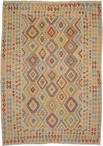Kilim Tappeto orientale 280 x 200 Beige (Afghanistan) Tessuto A Mano