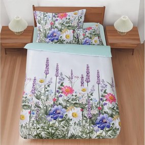 Set copripiumino e federa per letto singolo 3 pezzi 140x200 cm Summer Meadow – My House