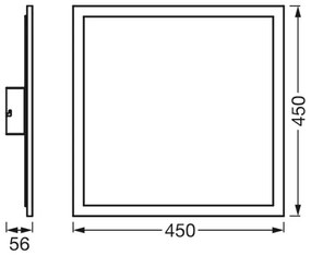 Ledvance - Pannello LED RGBW Dimmerabile SMART+ PLANON LED/28W/230V Wi-Fi + tc