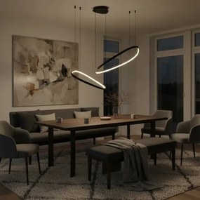 Lampada a sospensione LED su cavo MICHELLE LED/48W/230V 4000K nero