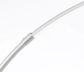 Brilliant - Lampada da terra touch dimmerabile a LED BOW LED/14W/230V cromo