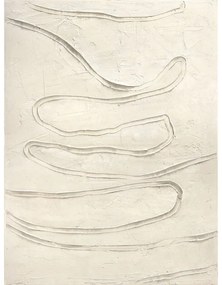 Quadro dipinto a mano 88x118 cm Track The Line - Malerifabrikken