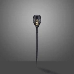 JUST LIGHT. 19106-18-3 - Set 3x LED lampade solari FACKEL LED/0,24W/1,2V nero