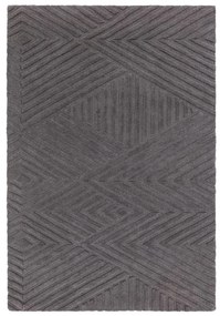 Tappeto in lana antracite 120x170 cm Hague - Asiatic Carpets