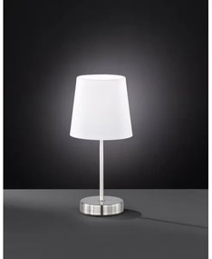 Wofi 832401060000 - Lampada da tavolo CESENA 1xE14/42W/230V bianco