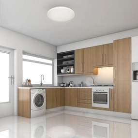 Plafoniera LED Zero Ø 37.6 cm bianco IP20 bianco naturale, 3000 lumen MANTRA