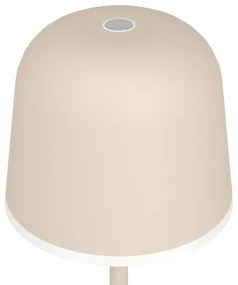 Eglo 900461-Lampada LED dimmerabile da esterno MANNERA 2,2W/5V 1800mAh beige IP54