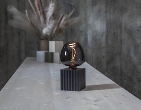 Piede di lampada nero 10 cm Box - Star Trading