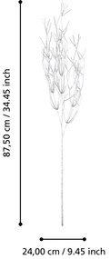 Eglo 428343 - Fiore artificiale MIADOL 87,5 cm argento