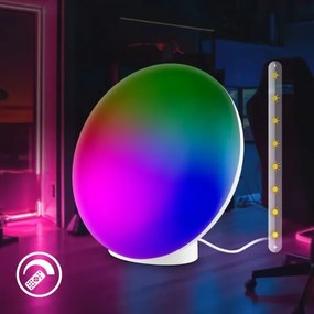 Brilo - Lampada da tavolo ricaricabile dimmerabile LED RGBIC TARA LED/6W/5V Wi-Fi Tuya+telecomando