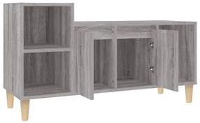 Mobile tv grigio sonoma 100x35x55 cm in legno multistrato