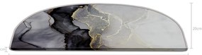 Gradini bianchi e neri in set da 16 pezzi 20x65 cm Golden Marble - Vitaus