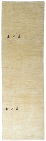 Gabbeh Tappeto persiano 300 x 90 Beige (Iran) Annodato A Mano