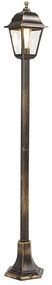 Lanterna classica oro antico 122 cm IP44 - Capital