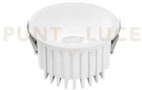 Incasso led quantum in alluminio bianco 18w 2000lm cct 13,5x13,5x8,...