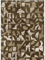 Coordonné Carta da parati panoramica Woodblock - Gold