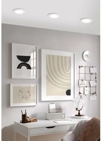 Eglo 98212 - Faretto LED dimmerabile da incasso per controsoffitto FUEVA-A LED/5W/230V + telecomando