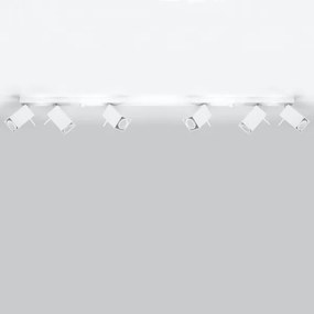 Luce Spot MERIDA 6xGU10/40W/230V bianco
