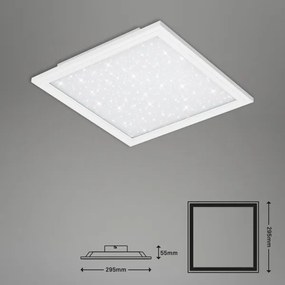 Briloner 7301-016 - Plafoniera LED dimmerabile STARRY SKY LED/18W/230V+ +TC