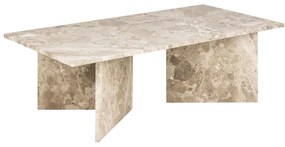Tavolino in marmo beige 70x140 cm Vega - Actona