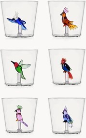 Set di 6 bicchieri fatti a mano in vetro borosilicato Talking Trees