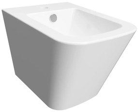 OMNIRES FONTANABIBP - Bidet sospeso FONTANA in ceramica, bianco lucido