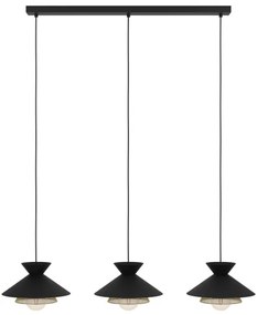 Eglo 43886 - Lampadario a sospensione con filo GRIZEDALE 3xE27/40W/230V