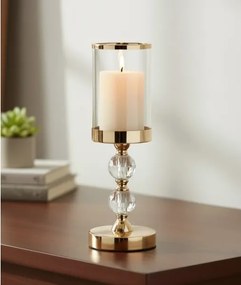 Set 3x candele LED BRILLO, LED/3xAAA, colore crema + telecomando