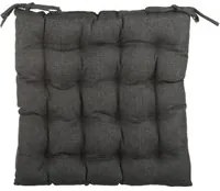 Cuscino sedia antracite 42x42 cm idrorepellente