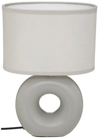 Atmosphera - Lampada da tavolo BARU 1xE14/40W/230V grigio