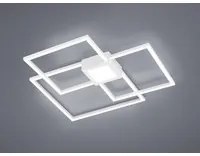 Plafoniera da Interno a LED SMD in Metallo Bianco Opaco