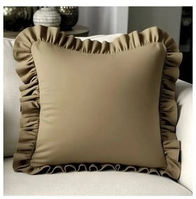 Federa decorativa in misto cotone 40x40 cm Ruffled – Mila Home