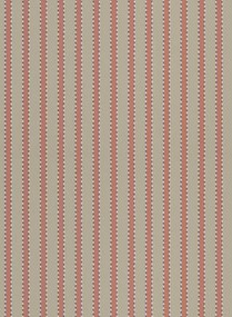 Långelid / von Brömssen Carta da parati Stitched Stripe - Coral