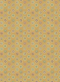 GP & J Baker Carta da parati Court Buttons - Ochre