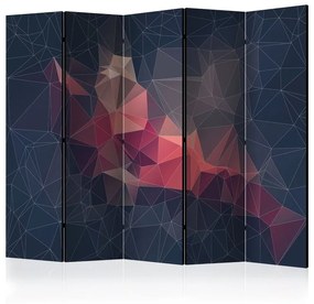 Paravento  Abstract Bird II [Room Dividers]  Colore Nero, Dimensioni e Misure 225x172