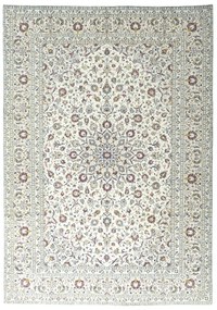 Kashan Tappeto 350 x 240 Beige (Iran) Annodato A Mano