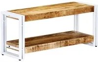 Mobile Porta TV 90x30x40 cm in Legno Massello di Mango cod mxl 8548