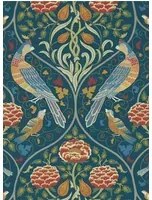 Morris & Co Carta da parati Seasons by May - Indigo