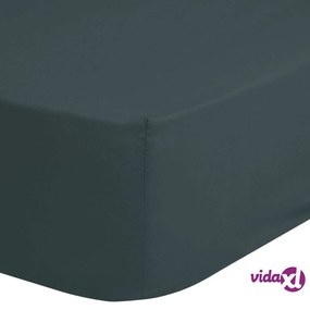 Good Morning Lenzuolo con Angoli 180x200 cm Verde Scuro