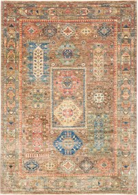 Samarkand Tappeto 200x150 Marrone (Pakistan) Annodato A Mano