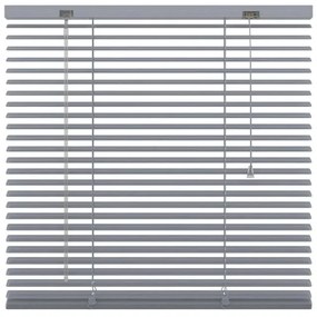 Veneziana Odessa in alluminio, argento 200 x 180 cm, Larghezza lamelle: 25 mm