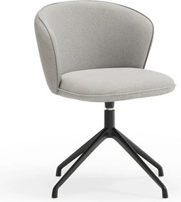 Set di sedie da pranzo grigio chiaro in imbottito 2 pz Add – Teulat