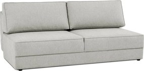 Divano grigio chiaro allungabile/con contenitore 202 cm Dora – Scandic