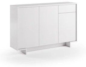 Mobile Madia Slim L 134 x H 87 P 35 cm bianco