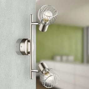 Globo 54809-2 - Luce Spot TEXAS 2xE14/40W/230V cromo opaco