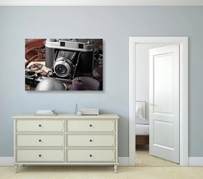 Quadro su tela – Fotocamera antica